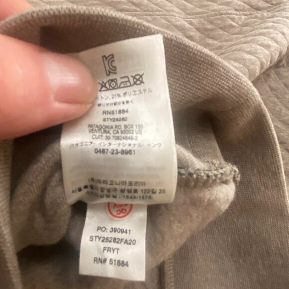 Patagonia Women's Organic Cotton Quilt Snap-T Pullover - Medium - Picture 8 of 8